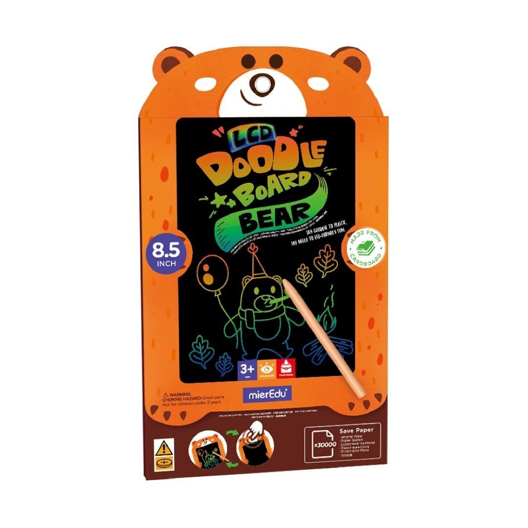 LCD Drawing Tablet Bear - Develop your child's creativity