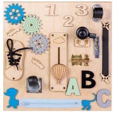 3toysm Colorful manipulative board - educational toy for children