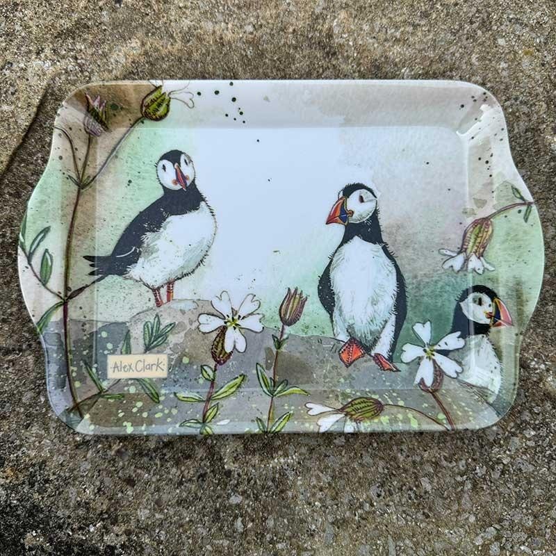 Small Tray Puffin - ideal for serving in the kitchen