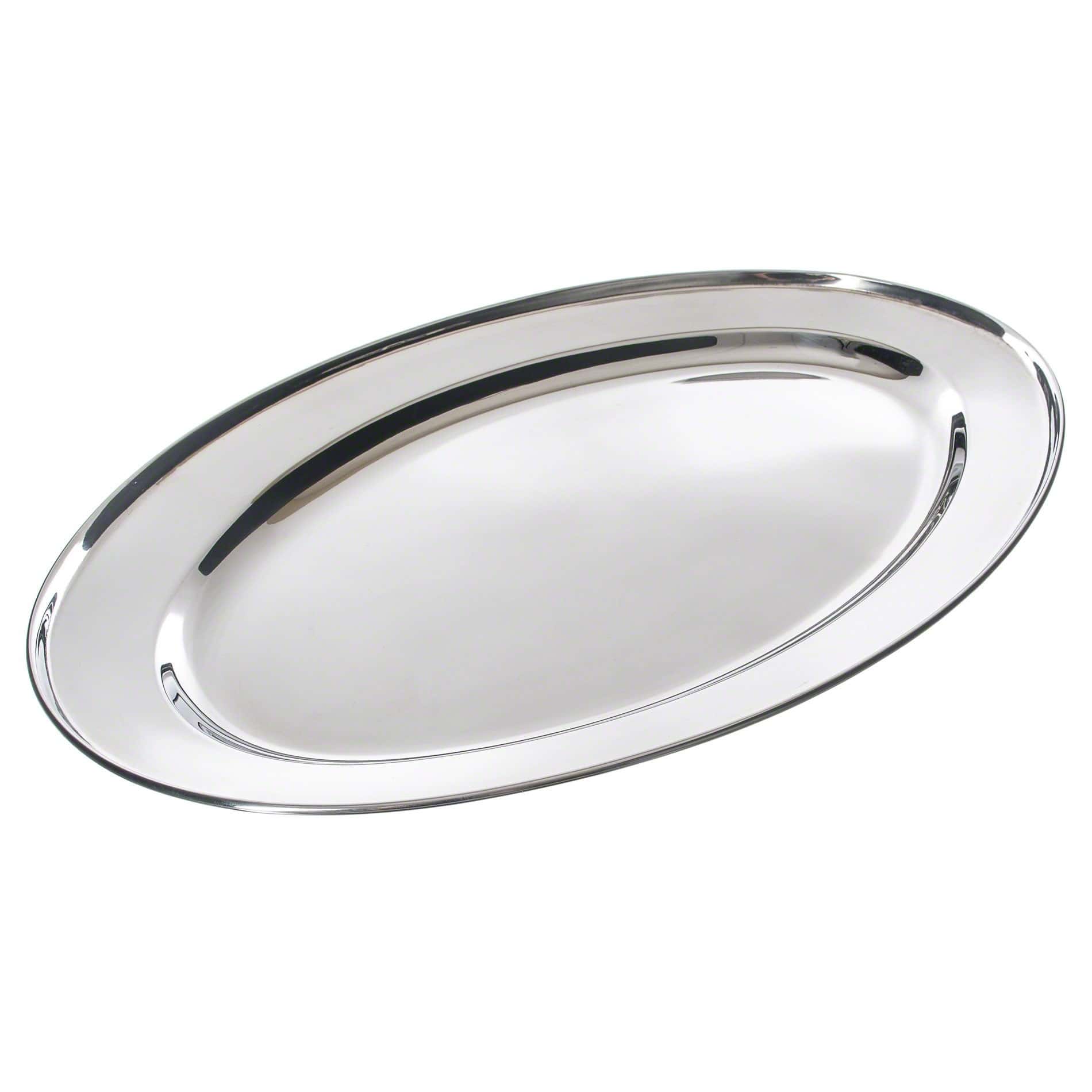 Kinghoff Oval Steel Tray 30 cm - elegant and practical