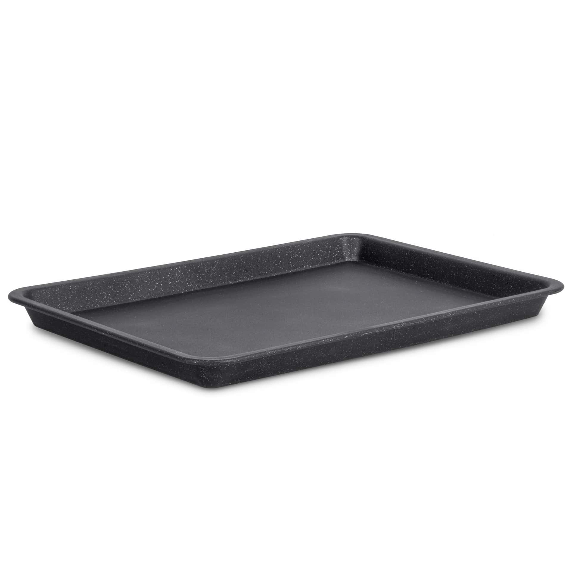 Tray LSP 37-16 - Black plastic tray 37x16 cm