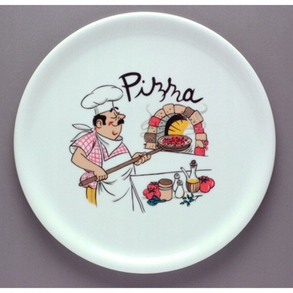 Pizza plate Chef - perfect for family gatherings