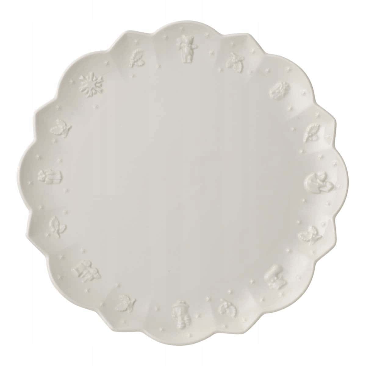 Villeroy & Boch Plate Toys Delight 30 cm - festive porcelain