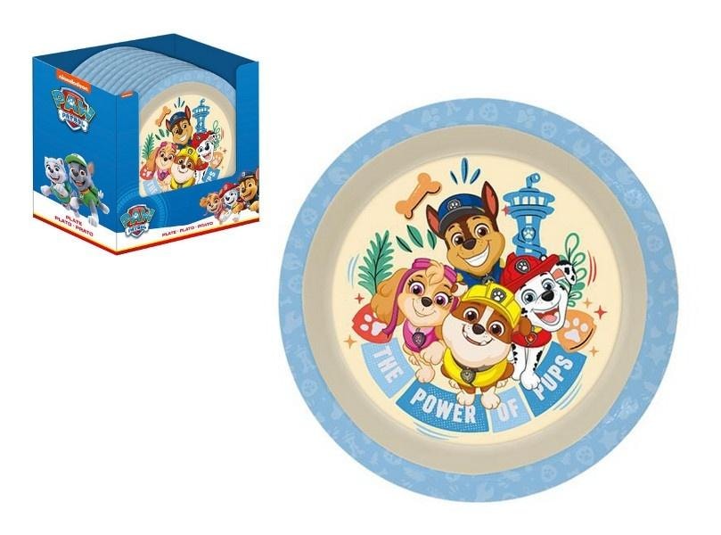 Paw Patrol Plastic plate for children - perfect for every meal
