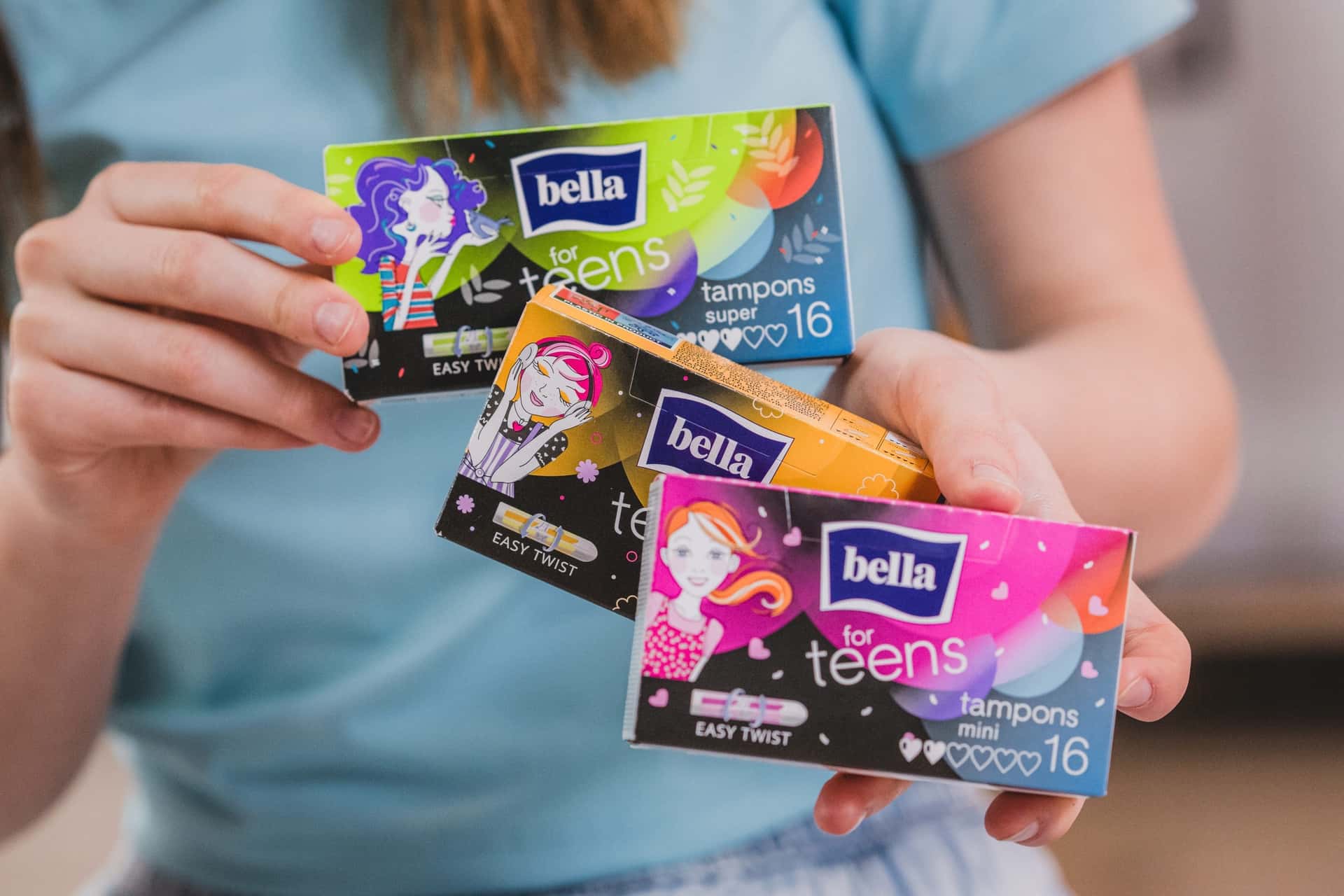 Bella Teens Tampons Super - comfort and protection for young women