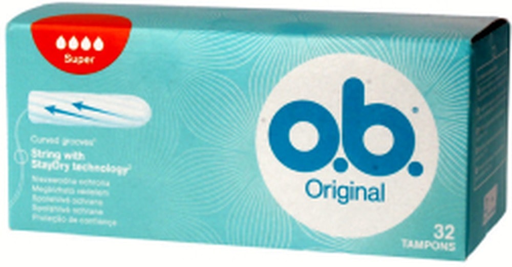 o.b. Original Tampons Super A32 - reliable protection