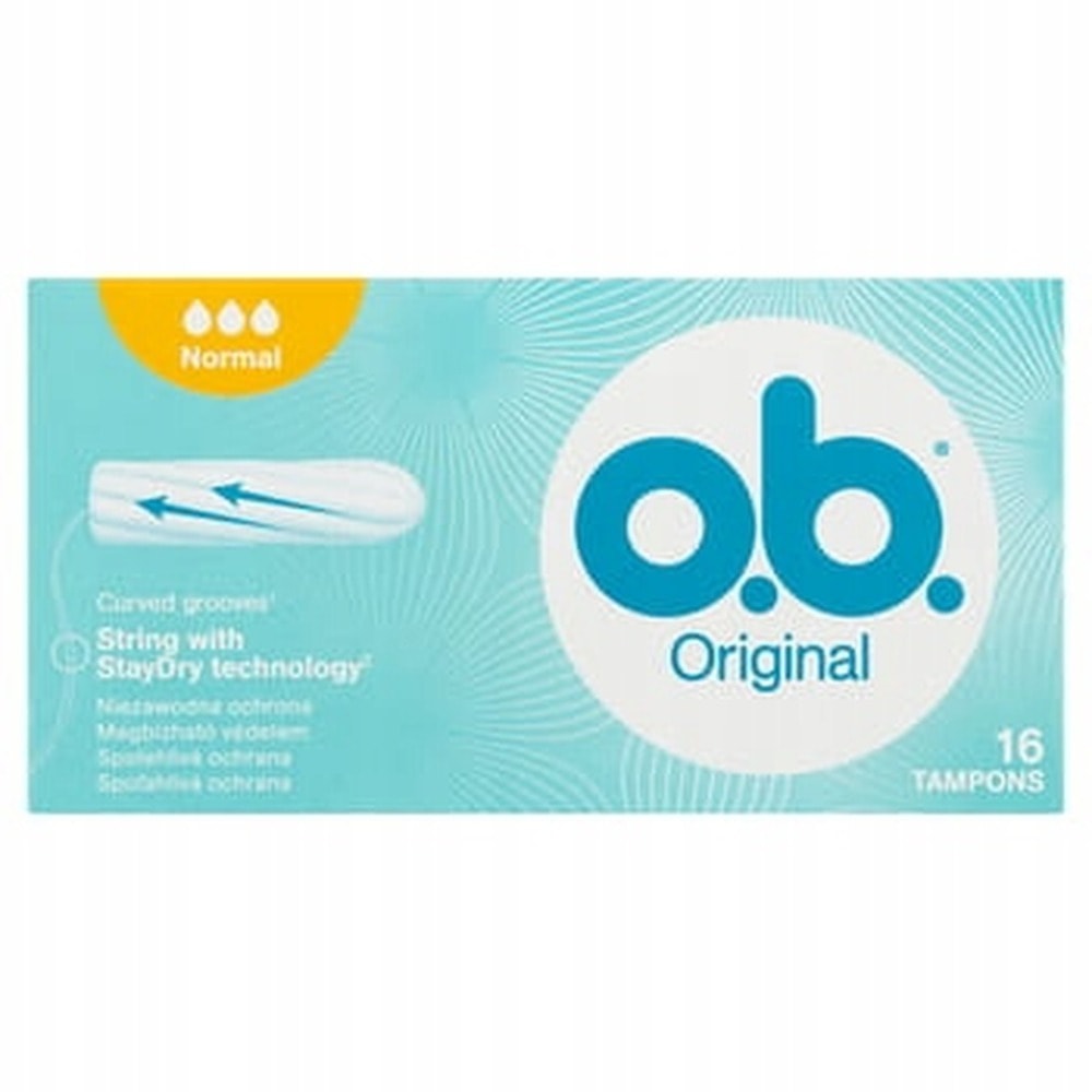o.b. Organic Tampons Normal - comfort and safety