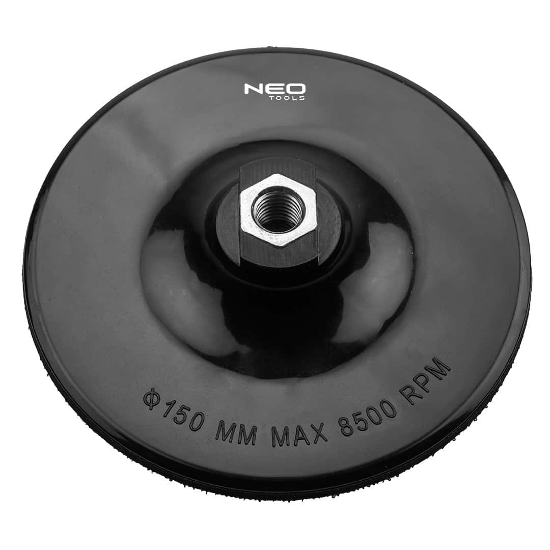 NEO TOOLS Sanding disc with velcro 150 mm M14 thread