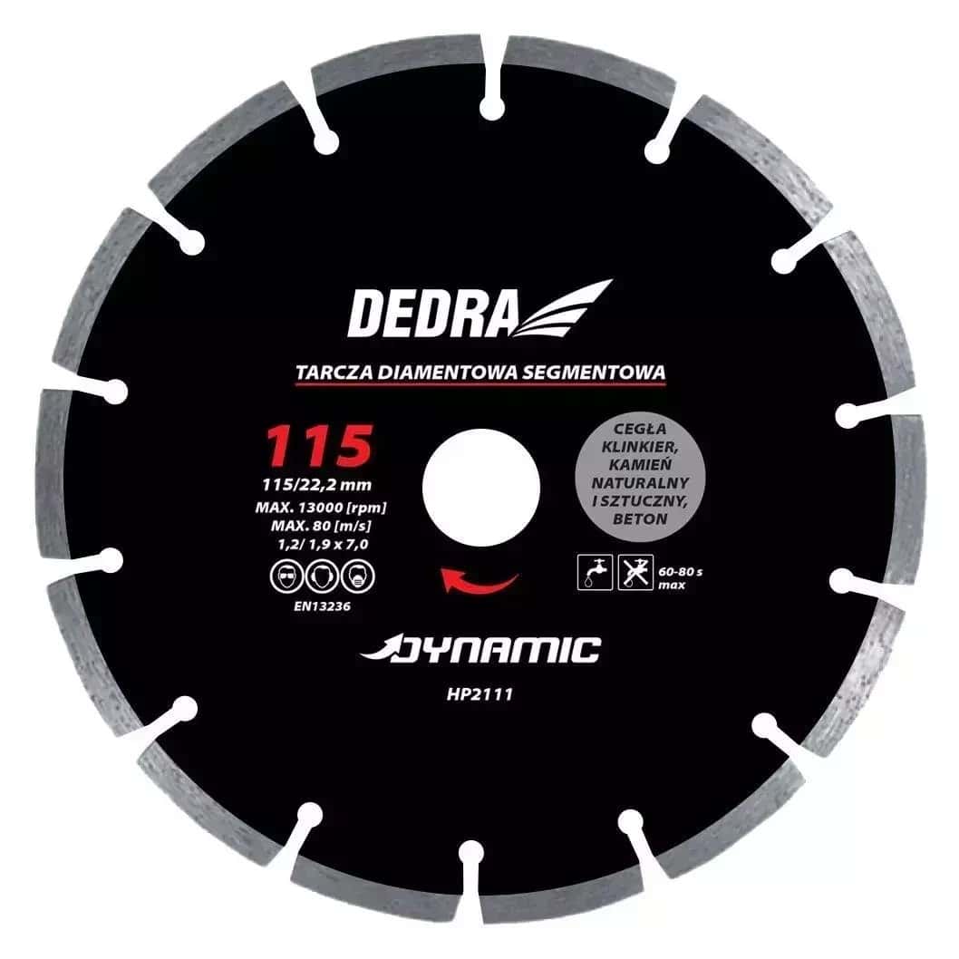 Dynamic Segment saw blade 125mm/22.2mm - ideal for concrete and stone