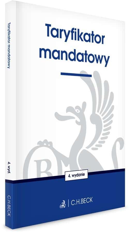 C.H. Beck Traffic ticket tariff w.4 - traffic regulations 2025