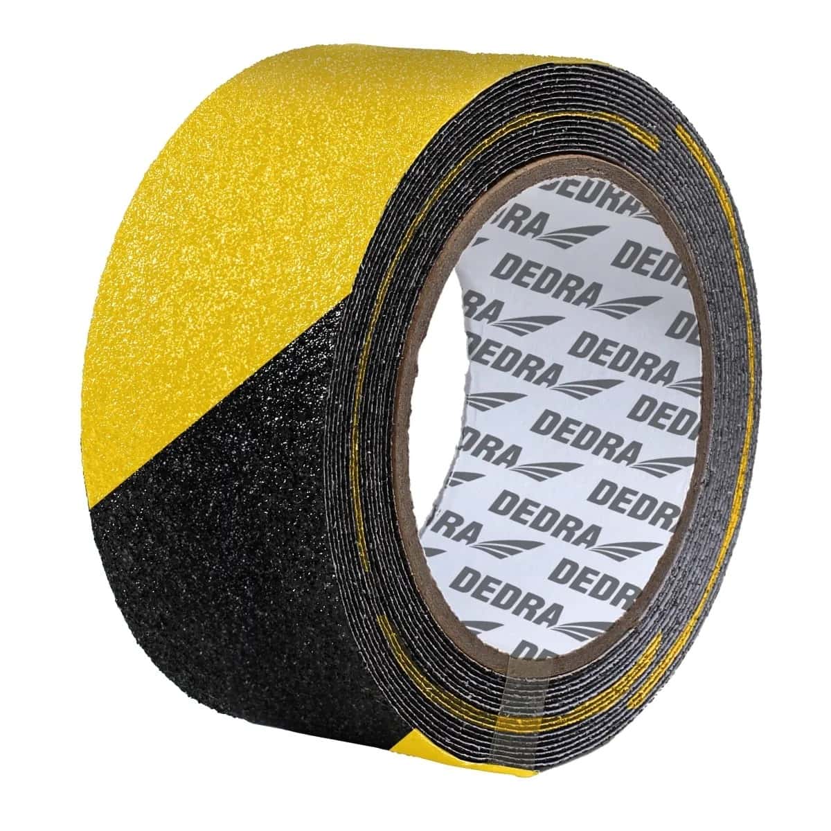 Anti-slip tape 50mm x 5m yellow-black - ideal for securing slippery surfaces