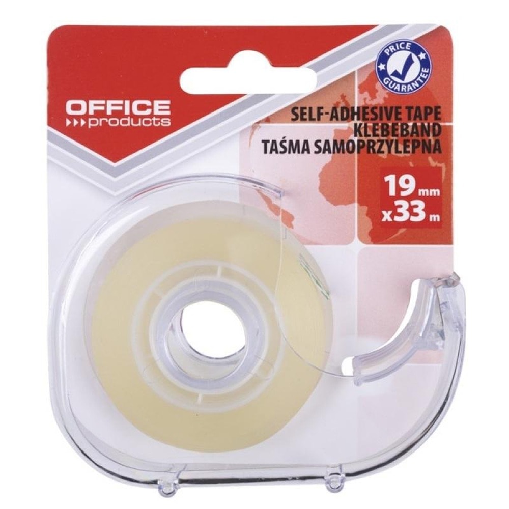 Office Transparent office tape with dispenser - ideal for the office