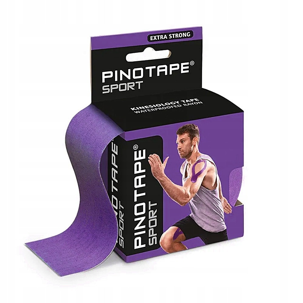 Kinesio Tape - Purple kinesiology tape 5 cm x 5 m