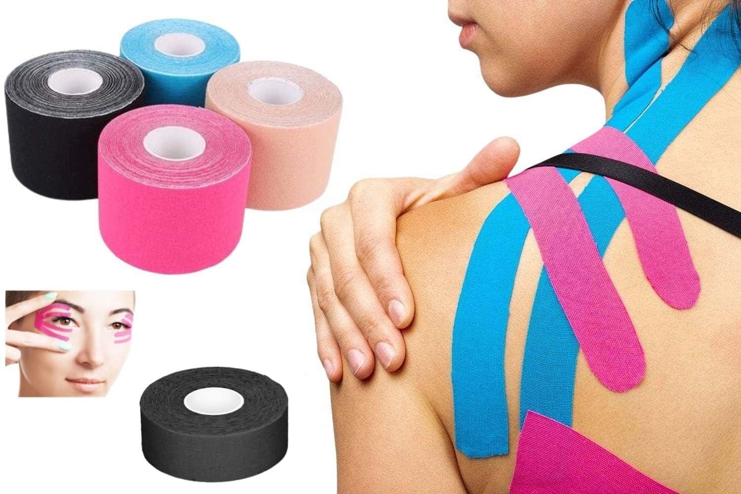Kinesiology Tape Lifting - 2 pieces 2.5 cm x 5 cm - muscle support