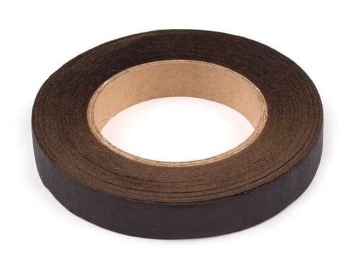 Floral tape brown 12mmx20m - ideal for bouquets