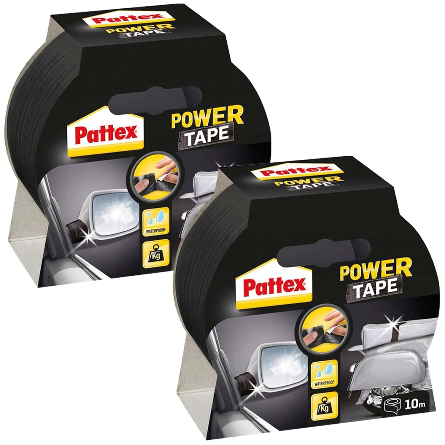 Power Tape Insulating tape black 10m - reliable protection