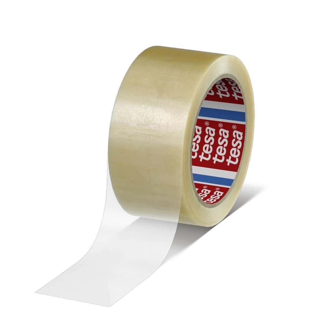 Standard packaging tape Solvent 66mx48mm transparent - reliable packaging