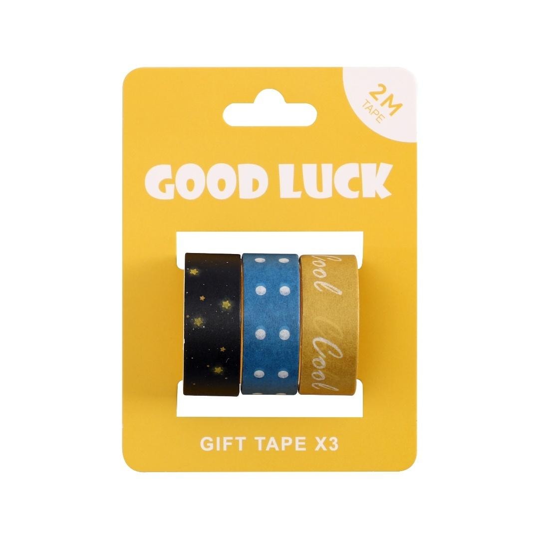 Gift paper ribbon - set of 3 for creative packaging