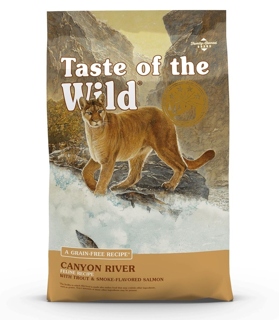 Taste of the Wild Canyon River - Cat food with trout and salmon 2 kg