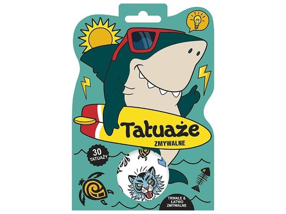 Ranok-Creative Washable Tattoos Hungry Animals - 30 pieces of creative fun