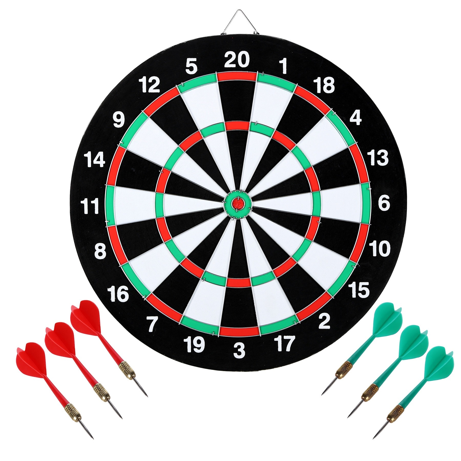 Nils Fun TDN05 2-in-1 Double-sided dartboard with stainless steel darts