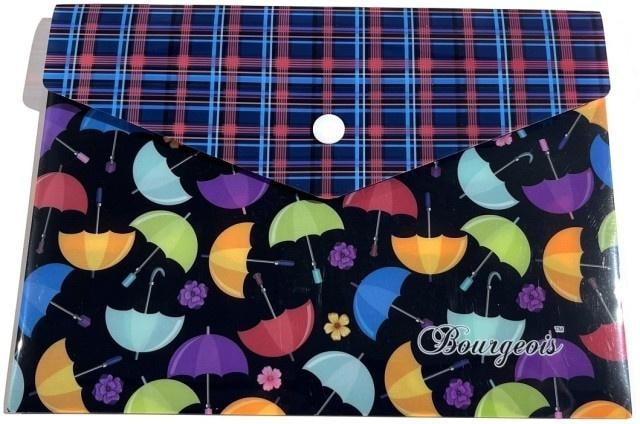 Fresh A5+ Clipboard - Umbrellas - ideal for school