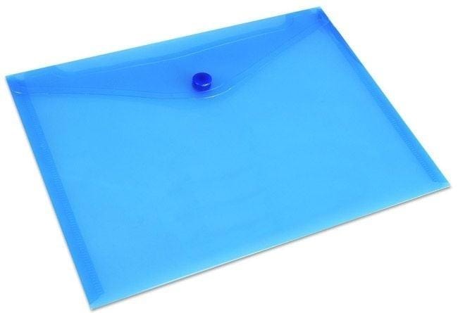 A5 envelope folder made of polypropylene blue - ideal for storing documents