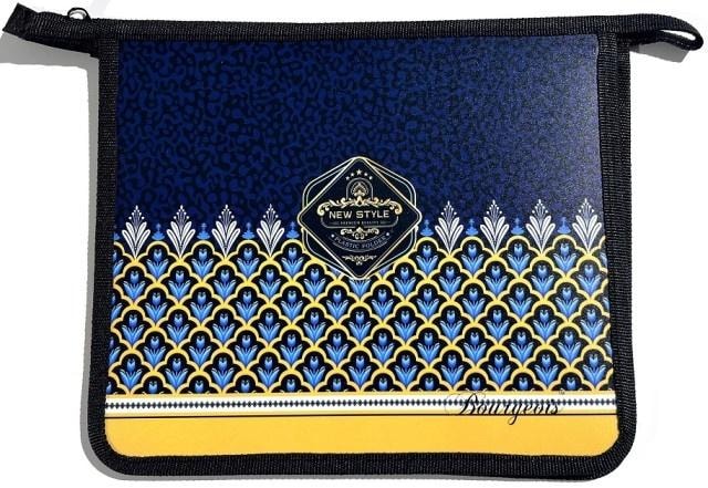 FRESH A5+ Zippered Folder Bag with Designs - ideal for school and office