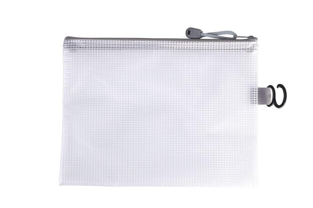 M&G Reinforced vinyl zipper folder B6 - ideal for school