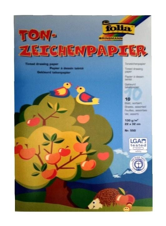 Galeria Hobby Folder with colored paper - 10 sheets of creativity!