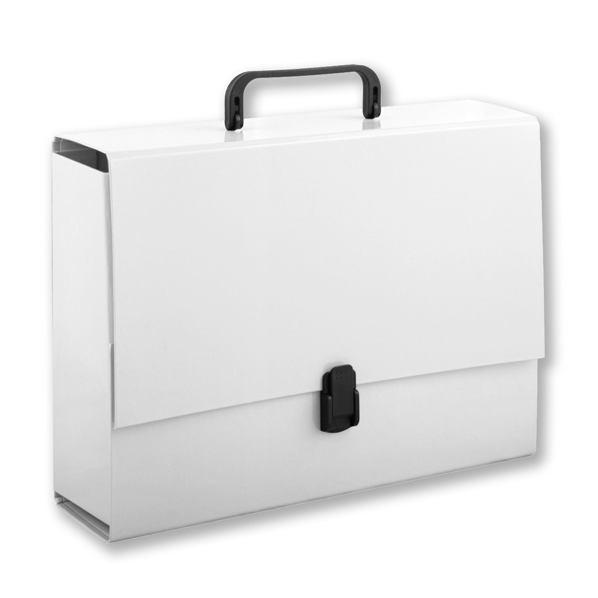 Teczka z rączką A4 10 cm Penmate biała