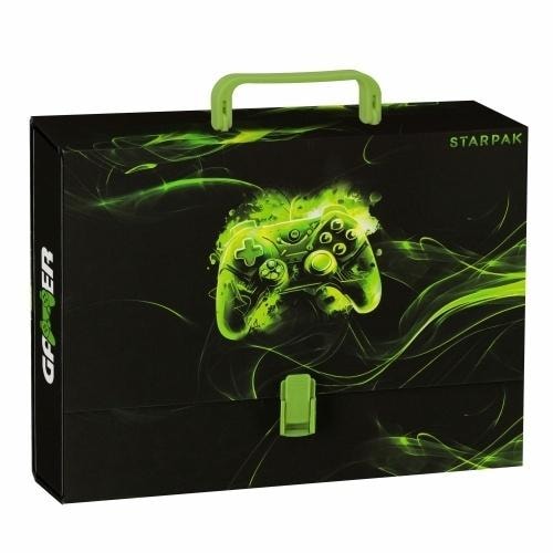 STARPAK A4 50 mm Folder with Handle Gaming - ideal for school and office