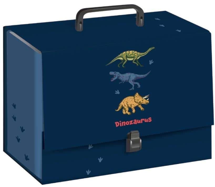 Dinozaurus Folder with Handle C4 10cm - perfect for school and office