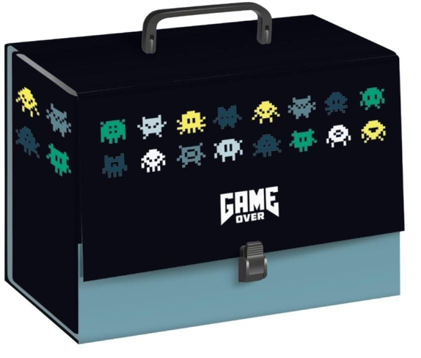 Interdruk C4 Folder with Handle 10cm Game Over - ideal for school and office