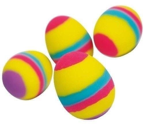 Goki Rainbow Egg - Soft rubber ball for exercises and movement games