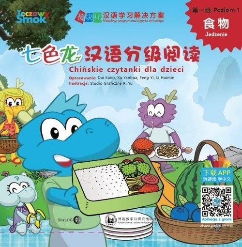 Tęczowy Smok Chinese reading books for children - Level 1 Food