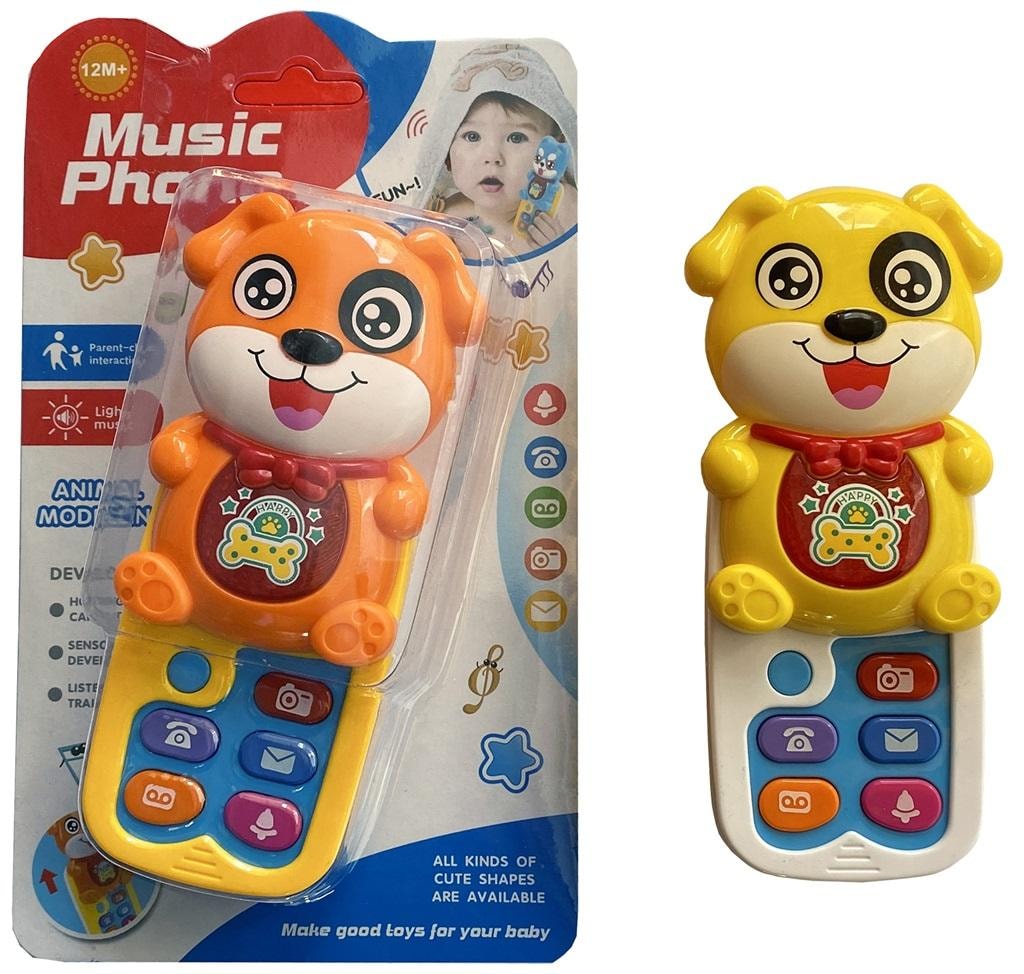 Trifox Interactive Musical Phone Puppy for Kids