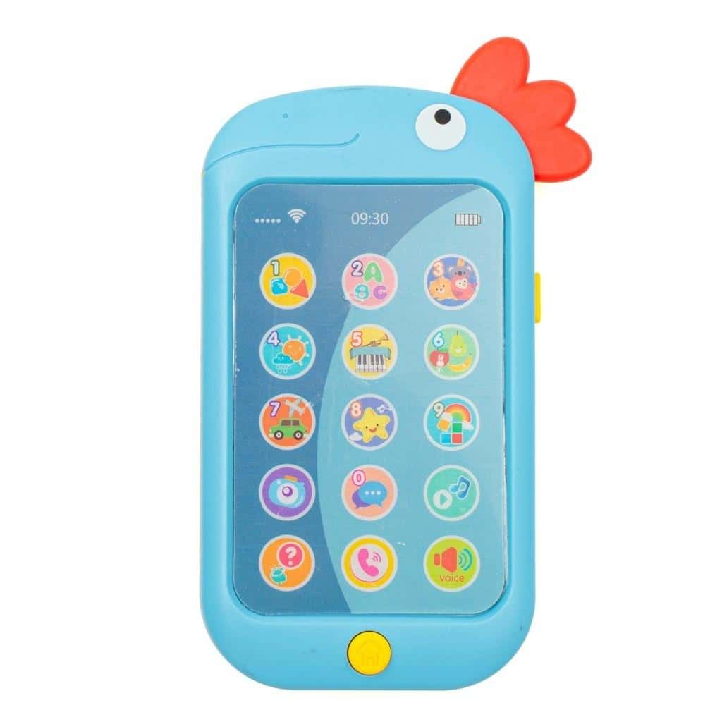 Baby Mix Educational phone for children blue - perfect gift