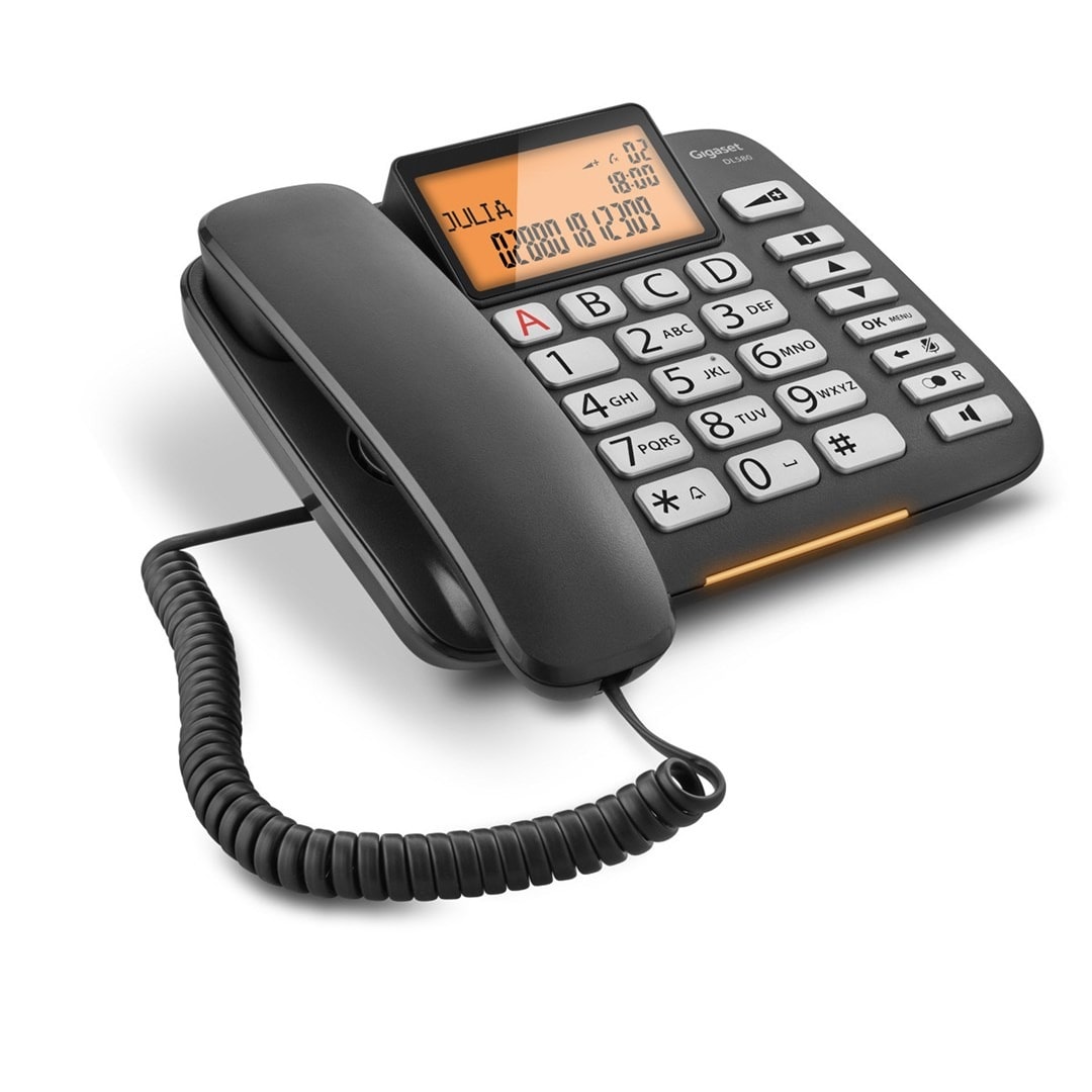 Gigaset DL580 - Corded phone with large buttons for seniors