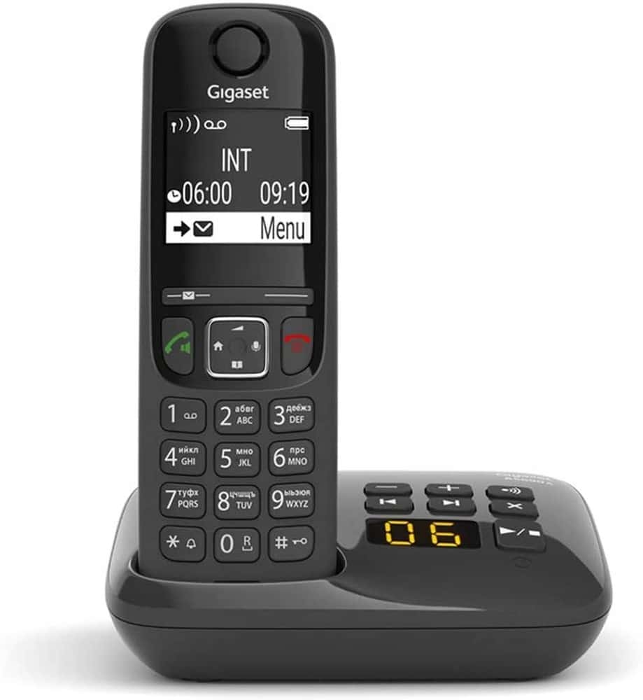 Gigaset AS690A - Handset for telephone system - easy to use