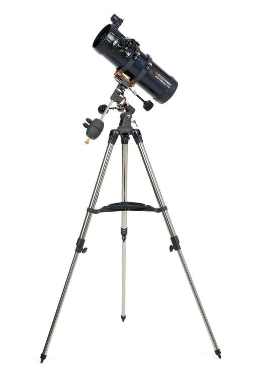 Celestron AstroMaster 114 EQ - Reflecting telescope for beginner astronomers