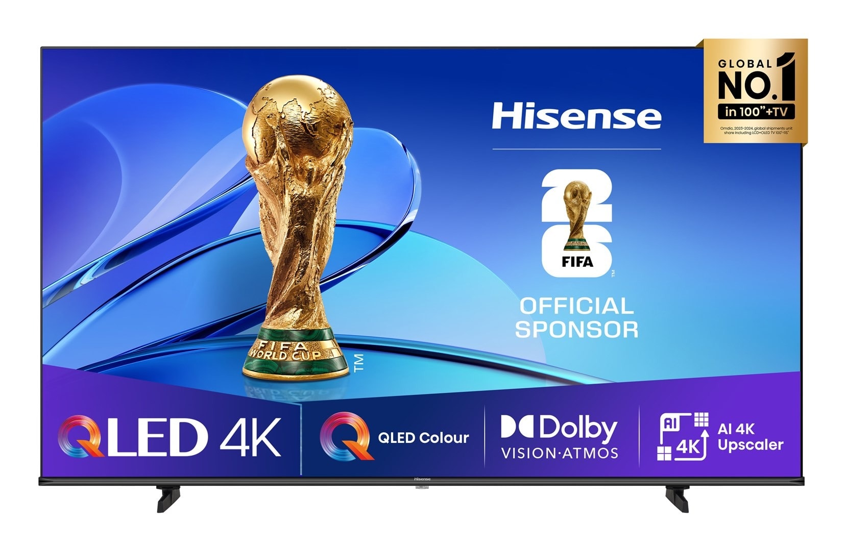 Hisense 50E7Q QLED 50'' 4K Ultra HD VIDAA TV - Black, perfect for home cinema