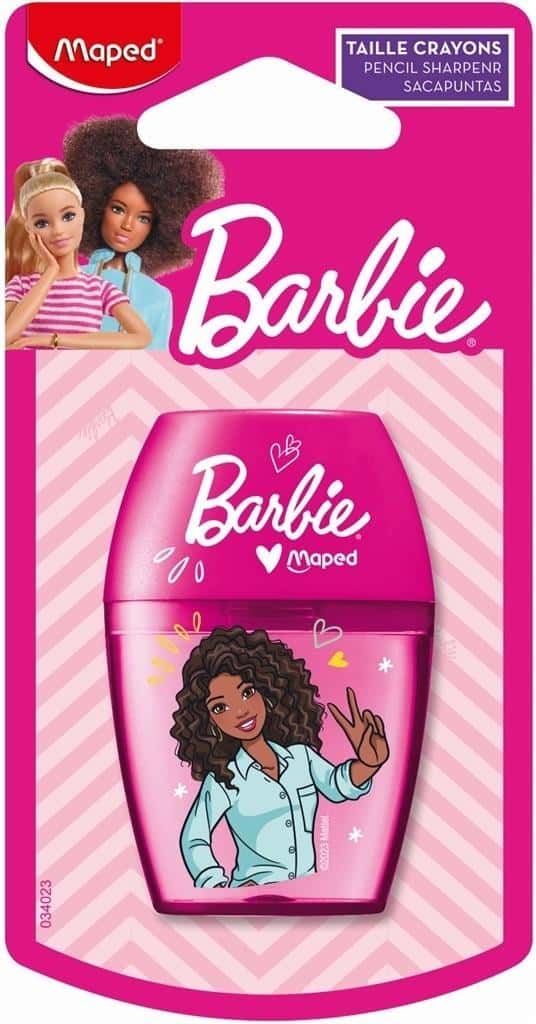 Maped Barbie Shaker Sharpener - 1 hole for Barbie fans