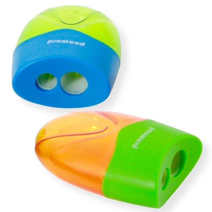 TS-16 Single sharpener with container - 12 pcs set