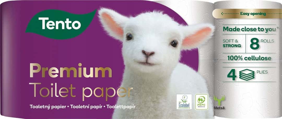 Tento Premium Gold - Soft toilet paper for the whole family