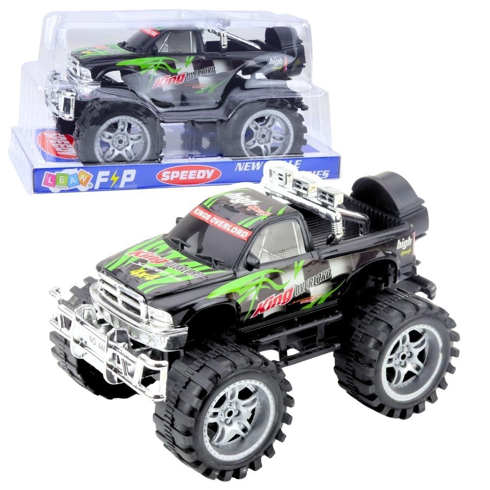 King Off-Road Vehicle with Rear-Wheel Drive - perfect toy for little motorsport fans