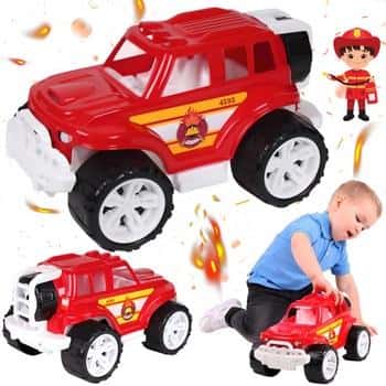 Fire department off-road vehicle - perfect toy for a little firefighter