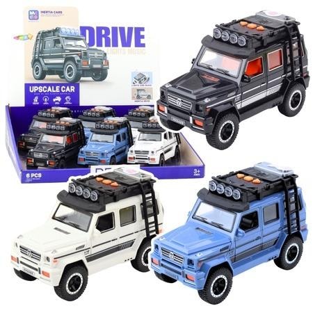 Leantoys Off-road vehicle with drive and opening doors MIX