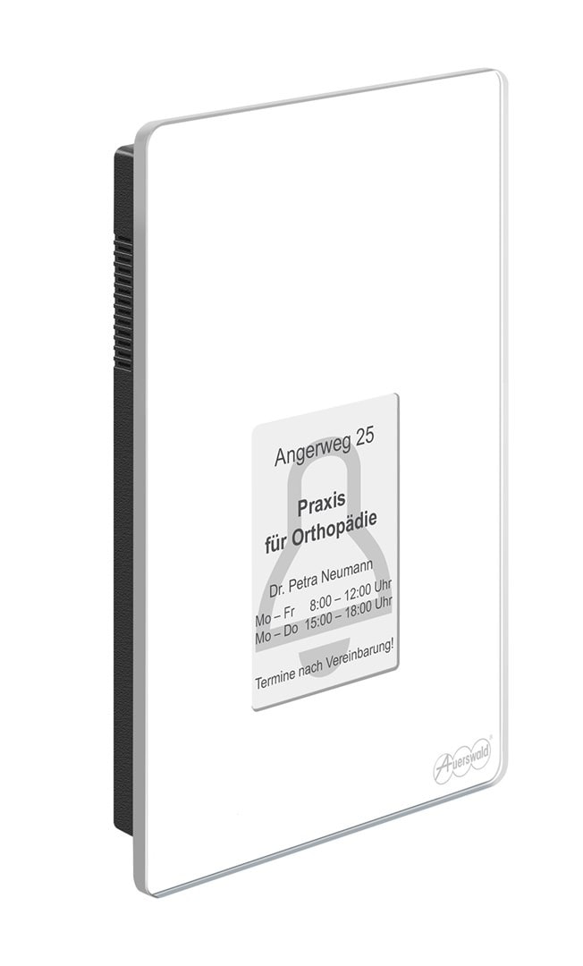 Auerswald TFS-Dialog 400 - Access Control Terminal with Fingerprint Reader - white