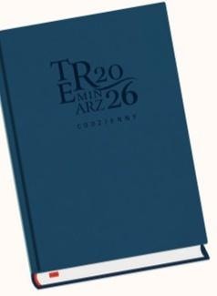 Michalczyk i Prokop Diary 2026 A5 Daily Navy Blue - perfect for planning